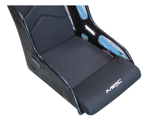 Imagen 2 de 4 de Butaca Mec Sport 1/4 Milla Azul Almohadon Ergonomico