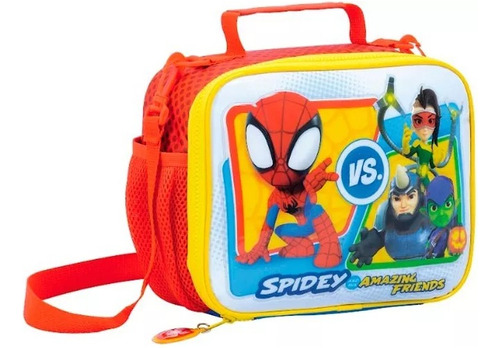 Lunchera Infantil Marvel Spidey Y Sus Amigos Original Lelab