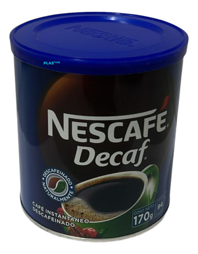 Café Nescafe Instantaneo Descafeinado Lata 170 Gr