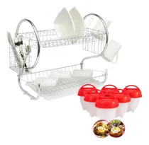Comprar Seca Platos Escurridor De Platos Cocina Dos Niveles +regalo 