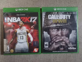 Call Of Duty Ww2 Y Nba 2k17 - Xbox One