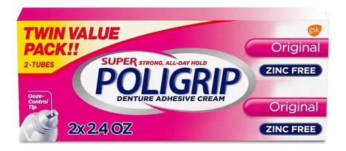  Super Poligrip Original 68gr 2pack