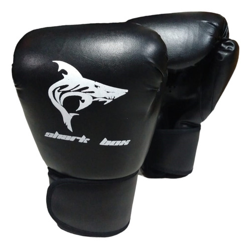 Guantes De Boxeo 14-16 Oz Cuero Sintetico Marca Shark Box!!!