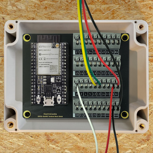 Kit De Escudo Terminales Compatible Con Esp32 Devkitc
