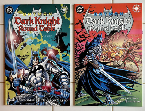 Batman Dark Knight Of The Round Table Book 1 Y 2 (inglés)