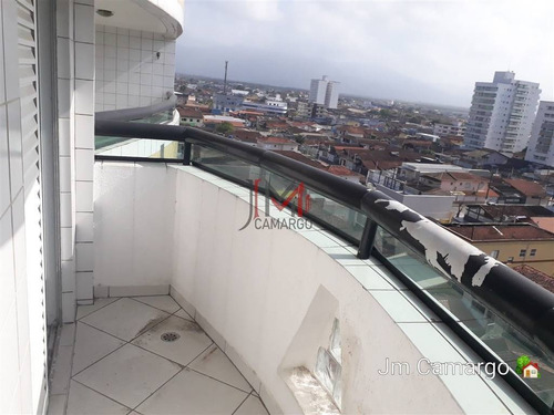 Imagem 10 de 20 de 3 Dorms. 3 Sacadas 110m² Ocian Praia Grande Sp - Mic13