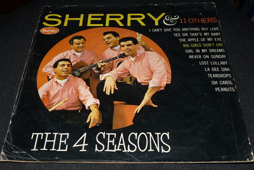 Jch- The 4 Seasons Sherry Frankie Valli Lp Usa