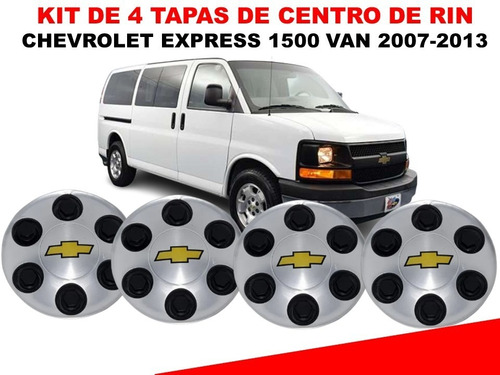 Kit De 4 Copas De Rin Chevrolet Express Van 2007-2013 19''