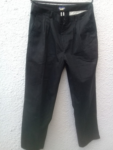 Pantalón Negro Moda Di Marco Talle 48.