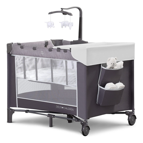 Baby Play Yard Delta Children Lx Deluxe Eclipse Portátil