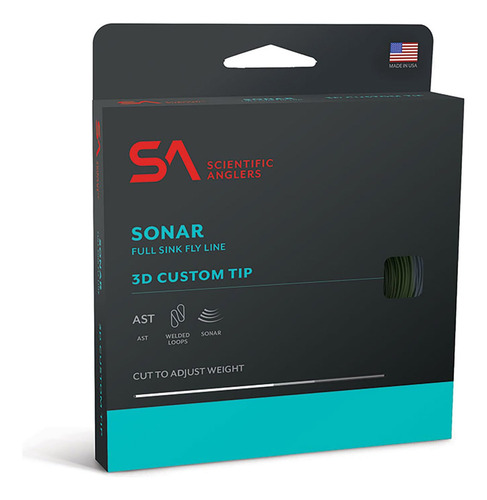 Sonar 3d - Punta Personalizada Para Surfe/verde Oscuro/negro