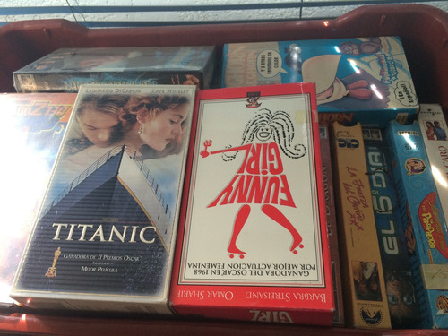 Películas Vhs Originales Paquete De 93 A 3500 Pesos