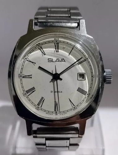 De Colección Reloj Ruso Slava '70s Antíguo Vintage No Mido