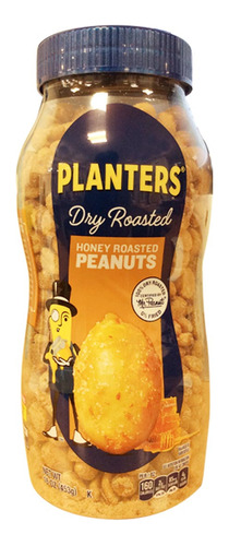 Cacahuates Planters Peanuts Honey Roasted De 453g