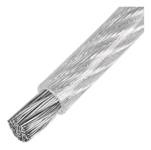 Cable De Acero Forrado C/plastico Para Tender 4mm X 10 Mts