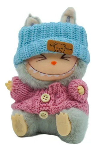 Peluche Labubu Coleccion Con Ropa En Cajita Sorpresa