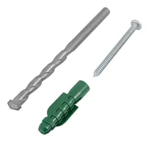 Comprar Kit De 20 Taquetes 1\u002F2'' Con Pijas #14 Y 1 Broca 1\u002F2'' Fiero