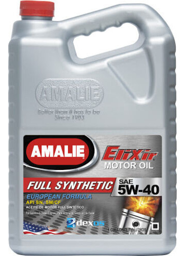 Aceite Lubricante Amalie Sintetico 5w40 3.78lts Made In Usa