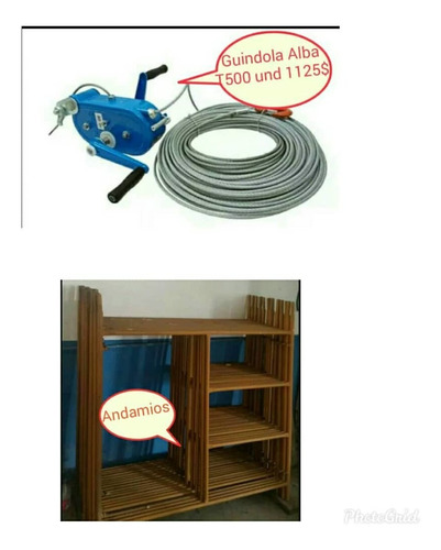 Andamios Tubulares Para La Construcción Y La Industria Serma (Usado)