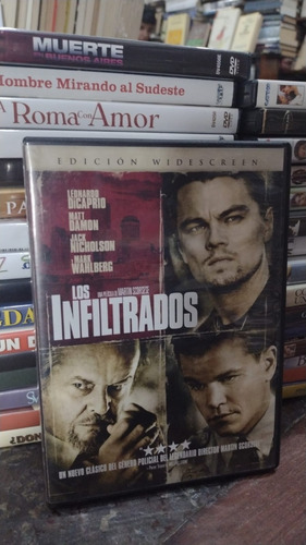 Martin Scorsese - Los Infiltrados - Dvd Original Avh