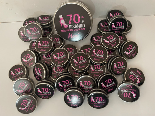 10 Lata Pastillero Personalizados 2x 5,6cm Souvenirs