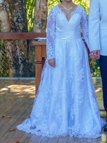 Vestido De Noiva Usado (Usado)