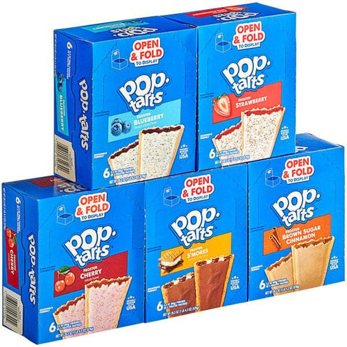 Pop-tarts Galleta Sabores Variados 2pack 72pzas.