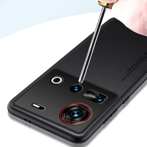 ·/funda Para Nubia Z70 Ultra Cáscara De Piel Simple+mica