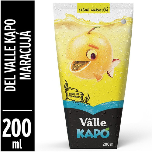 Suco Kapo Sabor Maracujá Del Valle 200ml