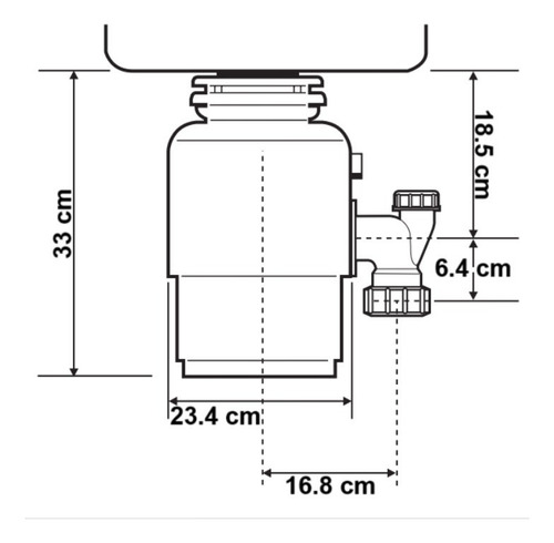 Triturador Insinkerator Evolution 200 De 33 Cm