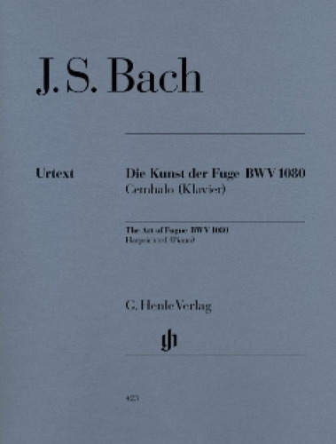 Bach  el Arte De La Fuga (bwv: 1080) Para Piano (urtext)