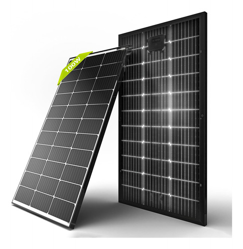 Panel Solar Monocristalino De Alta Eficiencia, 100 W, 12 V