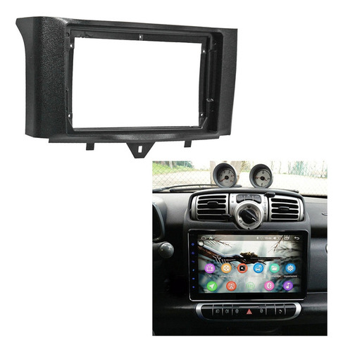 Radio De Coche Fascia De 2 Din Para Fortwo 2011-2015 Dvd Ste