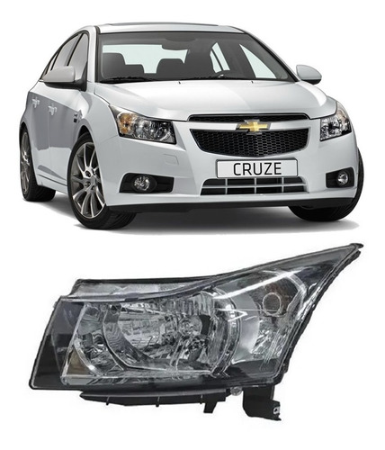 Optica Chevrolet Cruze 2010 2011 2012 ...2016, Marco Negro