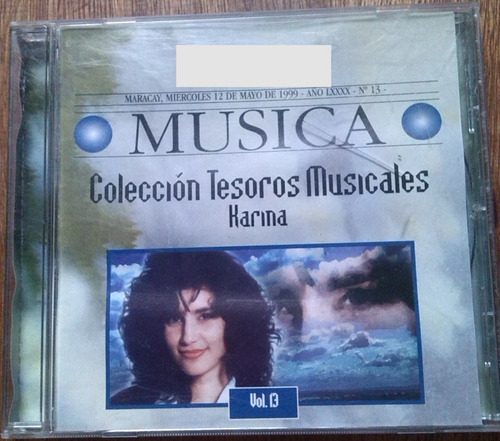 Cd Karina - Coleccion Tesoros Musicales - Original