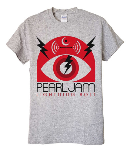 Polera Pearl Jam Lightning Bolt Rock Abominatron