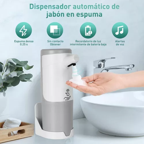 Dispensador Jabón Automatico Espumadora Accesorio Para Baño