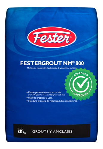 Fester Festergrout Nm800 30 Kg 