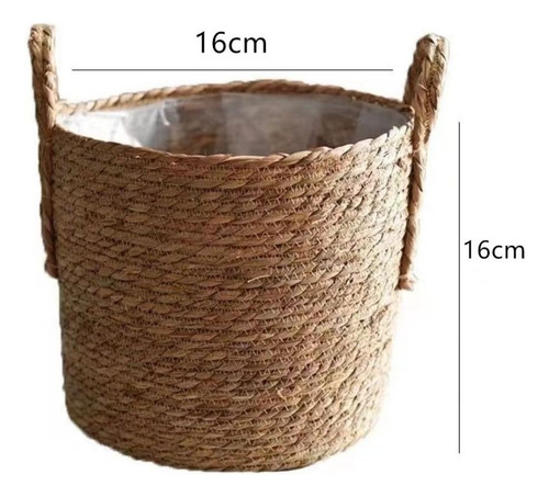 Cw Maceta Tejida, Cestas De Paja Y Mimbre Para Ropa Sucia