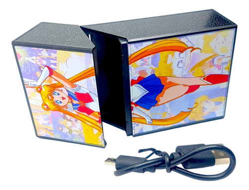 Cigarrera De Sailor Moon Encendedor Electrónico Plasma