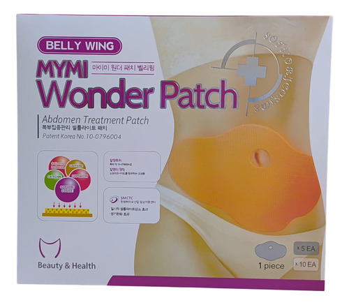 5 Parches Mymi Wonder Patch Adelgazante Y Reafirmante Korea