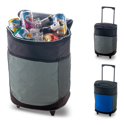 Trolley Cooler Bag Klusten Poliéster Interior En Pvccon Base