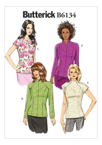 Butterick Patterns B - Plantilla De Costura Para Mujer, Tal.