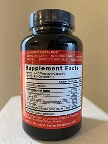 Force Factor Prime Hgh Secrecion Activator, 3-pack, Hgh Supl