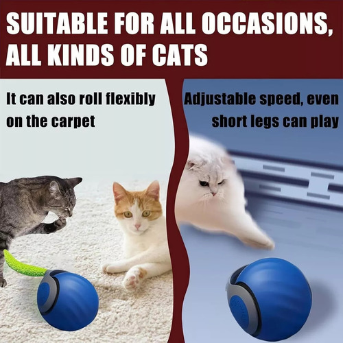 Speedy Tail 2.0, Juguete Para Gatos Speedy Tail, 2 Unidades