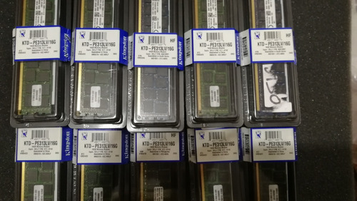 Memoria Kingston 16gb 1333mhz Ecc Reg P/dell Ktd-pe313lv/16g