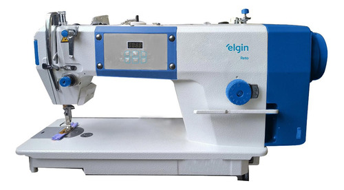 Máquina De Costura Industrial Reta Elgin-corte De Linha-110v