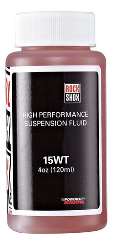 Aceite Suspensión Rock Shox 15wt 120ml 4oz Para Bicicletas