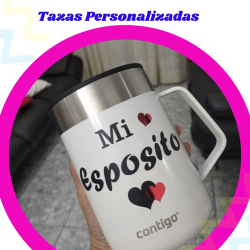 Tazas, Vasos, Frascos, Personalizados En Vinil Autoadhesivo