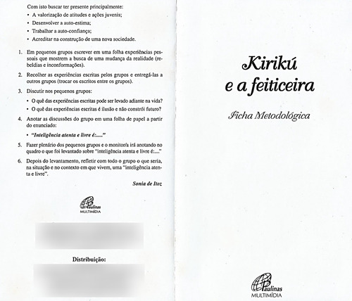 Dvd Kirikú E A Feiticeira (Usado)